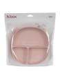 Talerzyk z przykrywką, różowy, b.box Talerzyk z przykrywką, różowy, b.box