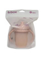 Silikonowy kubek z ustnikiem, różowy, b.box Silikonowy kubek z ustnikiem, różowy, b.box