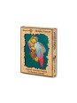 Puzzle drewniane kolorowe Papuga Puzzle drewniane kolorowe Papuga