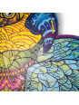 Puzzle drewniane kolorowe Papuga Puzzle drewniane kolorowe Papuga