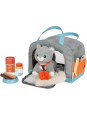 Cat with Carry Bag and Care Set