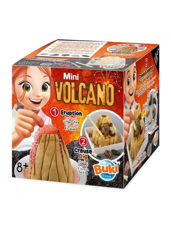 Mini wulkan - erupcja i odkopywanie 2225
