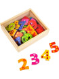 Magnetyczne cyferki   dla dzieci 40 elementów, pomoce montessori small foot design - drewniana zabawka edukacyjna dla 3 latka Magnetyczne cyferki   dla dzieci 40 elementów, pomoce montessori small foot design - drewniana zabawka edukacyjna dla 3 latka