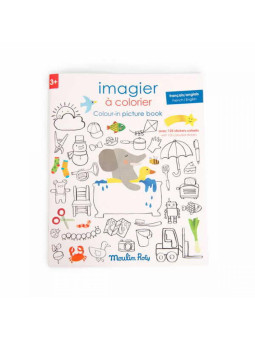 Kolorowanka ze słowniczkiem LES POPIPOP 661611