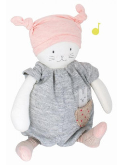 Maskotka Kot z pozytywką 28 cm 663041