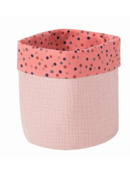 Różowy koszyk śr15xH19 665122