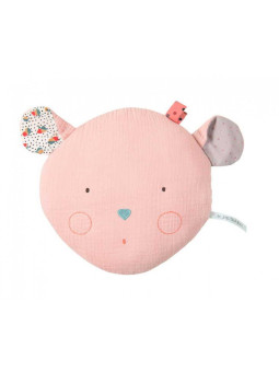 Poduszka różowa myszka 22 x 24cm  665132