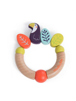 Drewniana grzechotka-gryzak TUKAN 668373