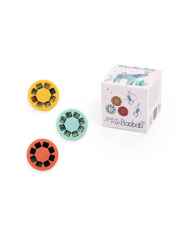 Zestaw 3 krążków z bajkami Sous mon baobab  669363