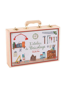 Duży zestaw narzędzi w skrzynce 710412