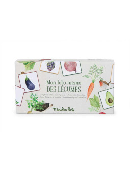 Gra MEMO i LOTTO  z warzywami  712417