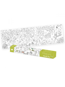 Kolorowanka gigant WŚRÓD DRZEW 712609