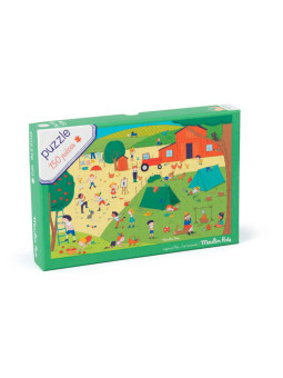 Puzzle kartonowe "WYCIECZKA NA WIEŚ" 713140