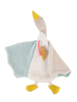 Aksamitna  przytulanka gąska OLGA 714015