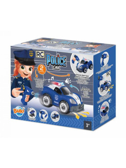 Wóz policyjny do skręcania zdalnie sterowany 9023