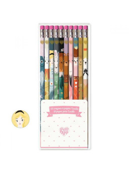 Zestaw 10 ołówków LUCILLE DD03751