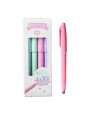 4 zmywalne długopisy z gumką PASTELOWE DD03794 4 zmywalne długopisy z gumką PASTELOWE DD03794