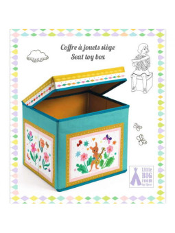 Materiałowe pudełko siedzisko DOMEK DD04488