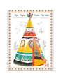 Namiot Indianina - Tipi 110x164 DD04491 Namiot Indianina - Tipi 110x164 DD04491