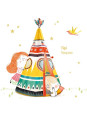 Namiot Indianina - Tipi 110x164 DD04491 Namiot Indianina - Tipi 110x164 DD04491