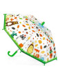 Parasol przeciwdeszczowy LEŚNE ZWIERZĄTKA DD04725  Parasol przeciwdeszczowy LEŚNE ZWIERZĄTKA DD04725