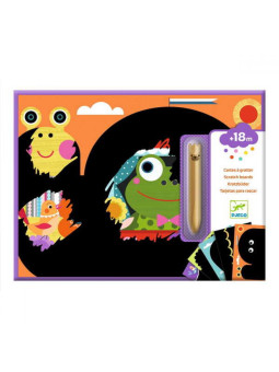 Wydrapywanka ŚWIAT ZWIERZĄTEK DJ00042