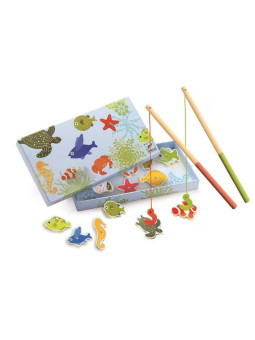 Gra drewniana WĘDKOWANIE TROPIKI DJ01652