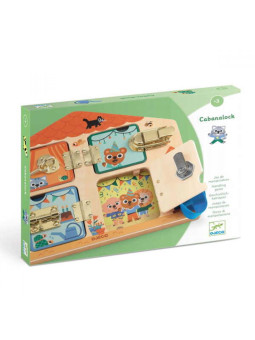 Zabawka manualna domek CABANALOCK DJ01659