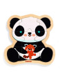 Drewniane puzzle w ramce PANDA DJ01821 Drewniane puzzle w ramce PANDA DJ01821