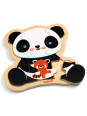 Drewniane puzzle w ramce PANDA DJ01821 Drewniane puzzle w ramce PANDA DJ01821