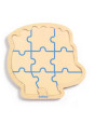 Drewniane puzzle w ramce JEŻ DJ01822 Drewniane puzzle w ramce JEŻ DJ01822