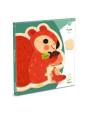 Drewniane puzzle w ramce WIEWIÓRKA DJ01824 Drewniane puzzle w ramce WIEWIÓRKA DJ01824