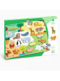 Drewniana łamigłówka ZWIERZĘTA ŚWIATA DJ01830 Drewniana łamigłówka ZWIERZĘTA ŚWIATA DJ01830