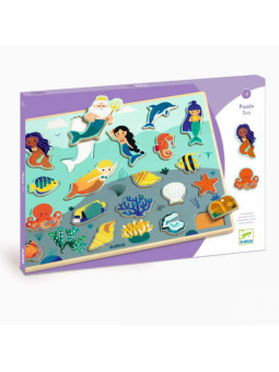 Drewniana łamigłówka OCEAN DJ01833