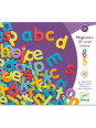 Małe literki magnetyczne 83szt DJ03102