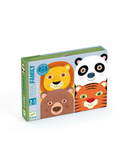 Gra karciana dla maluchów Little Family DJ05062