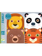 Gra karciana dla maluchów Little Family DJ05062 Gra karciana dla maluchów Little Family DJ05062