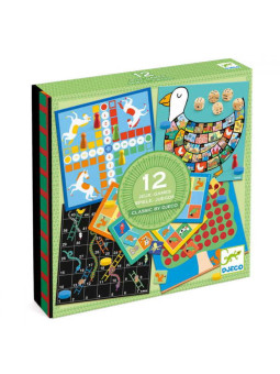 Gra Classic box 4+: zestaw 12 gier  DJ05218