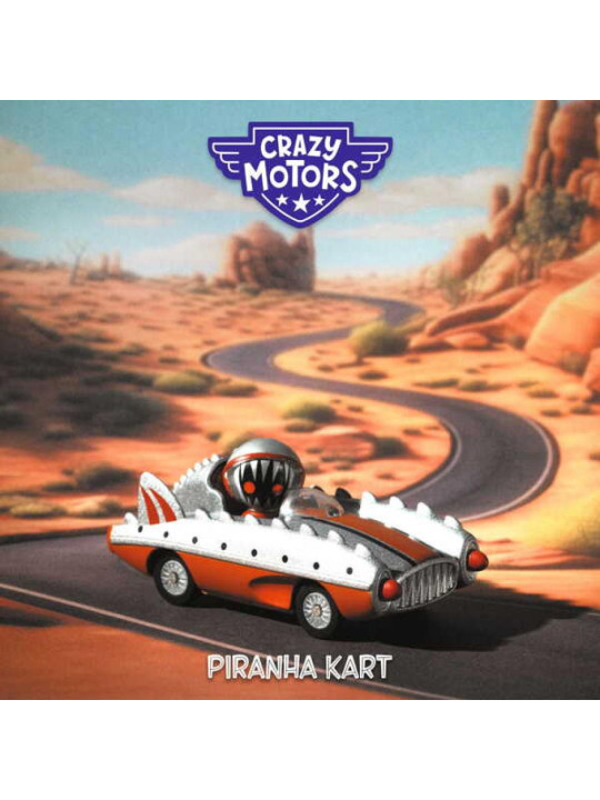 Autko CRAZY MOTORS - PIRANHA KART DJ05484 Autko CRAZY MOTORS - PIRANHA KART DJ05484