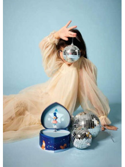 Szkatułka z pozytywką ŁYŻWIARKA FIGUROWA DJ06090