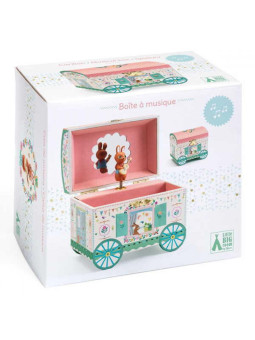 Szkatułka z pozytywką ZACZAROWANY DOMEK DJ06091