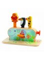 Drewniana zabawka WYSKAKUJĄCE ZWIERZAKI DJ06291 Drewniana zabawka WYSKAKUJĄCE ZWIERZAKI DJ06291