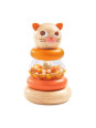 Drewniana układanka wieża KOTEK DJ06361 Drewniana układanka wieża KOTEK DJ06361