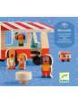 Drewniana zabawka mini combi DJ06399 Drewniana zabawka mini combi DJ06399