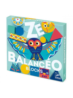 Drewniana balansująca SOWA DJ06433