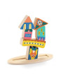 Drewniany balansujący DOMEK DJ06438 Drewniany balansujący DOMEK DJ06438