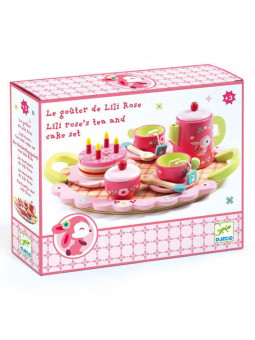Drewniany zestaw urodzinowy LILI ROSE DJ06639