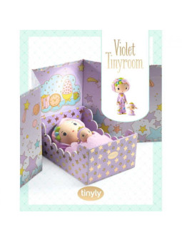 Pokoik VIOLET - magnetyczne pudełko TINYLY DJ06965