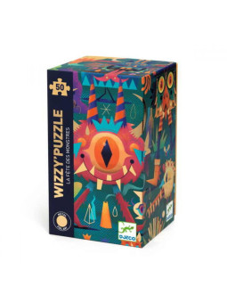 Puzzle kartonowe WIZZY' "MONSTER PARTY" DJ07020