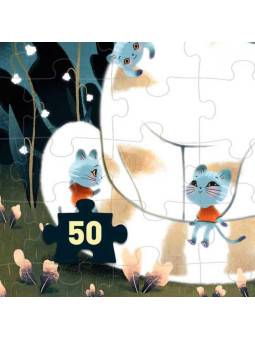 Puzzle kartonowe WIZZY' "MILUTKIE KOTKI" DJ07021